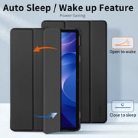 EasyAcc Xiaomi Redmi Pad 2 11" tok állvánnyal, PU bőr - fekete 5