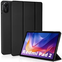 EasyAcc Xiaomi Redmi Pad 2 11" tok állvánnyal, PU bőr - fekete 1
