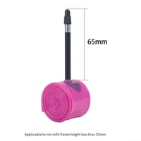 EasyByMall 700x35-40C TPU Ultralahká duša na cestný bicykel, červený ventil Presta 65 mm, 1 ks 7