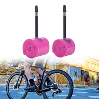 EasyByMall 700x35-40C TPU Ultralahká duša na cestný bicykel, červený ventil Presta 65 mm, 1 ks 8