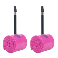 EasyByMall 700x35-40C TPU Ultralahká duša na cestný bicykel, červený ventil Presta 65 mm, 1 ks 5