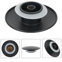 EasyByMall matná čierna umývadlová výpusť 66 mm, výsuvná (click-clack), so závitom M8, do kúpeľne alebo kuchynského drezu 3
