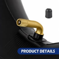 Easyhomie 15x6.00-6 Duša s zahnutým ventilom TR-87, 2 ks, pre kosačky, fúriky, záhradné vozíky a motokáry 6