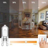 EASYIVY G9 Halogén Sütőlámpa 40W 230V 300°C Hőálló 2db AEG Neff Zanussi Bosch 4