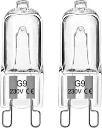 EASYIVY G9 Halogén Sütőlámpa 40W 230V 300°C Hőálló 2db AEG Neff Zanussi Bosch 1