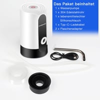 EASYSPEED Hordozható Vízadagoló Pump USB Töltéssel, Otthonhoz és Irodához 3
