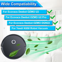 EATBALE csereakkumulátor-készlet Ecovacs Deebot OZMO U2 / U2 Pro / Yeedi K650 robotporszívóhoz – 13 db 2