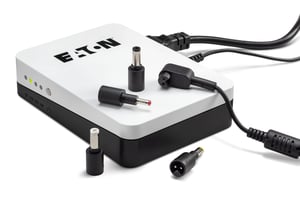 Eaton 3S Mini UPS 36W besprekidno napajanje 9/12/15/19V DC - Za zaštitu usmjerivača, IP kamera i upravljačkih jedinica pametnog doma - Crno-bijelo