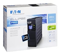 UPS Eaton Ellipse PRO 650 ELP650FR, 650VA, Line-Interactive, AVR, USB, Negru, 4 prize FR 7