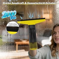 EAVE Akkumulátoros Ablaktisztító 45 Perc Üzemidő, 28 cm Szívófej és 200 ml Tartály, Zöld 2