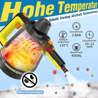Eave Kézi Gőztisztító 110°C, 10 Részes Kiegészítővel, Kanapé, Szőnyeg, Fugázás 2