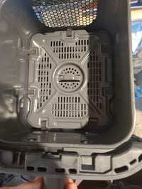 Ninja Double Stack XL SL400EU Forrólevegős Sütő 9,5 L, 6 Főzési Funkció, Szürke - Használt, Kopott Fogantyúk (állapot: lásd a 2. képet) 9