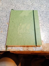 Clairefontaine My.Essential Age Bag B5 bilježnica 19x25 cm, zelena, 96 numeriranih stranica — tragovi ljepila na koricama (stanje: vidi 2. sliku) 2