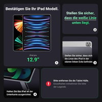 UGREEN Mágneses iPad Tartó - Forgatható Asztali Állvány Pro/Air M2 Modellekhez 7
