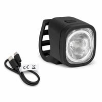 Set lumini pentru bicicletă Fischer Square 90 lm, încărcare USB, IP44, StVZO — Fără lampă spate (stare: vezi a 2-a poză) 1