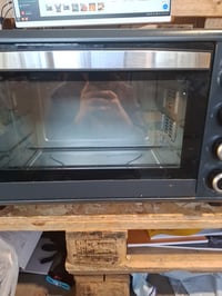 Cecotec Bake&Toast 4600 Black Gyro stolna pećnica 46 L 2000 W s ražnjem, 12 funkcija pečenja, crna, rabljeno 4
