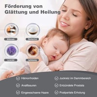 DEANIC Összecsukható WC-re Akasztható Ülőfürdő Kád - Aranyér, Szülés Utáni és Idősek Ápolására (Szürke) 7