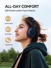 1MORE SonoFlow Pro Vezeték Nélküli Fejhallgató - LDAC Hi-Res Hangzás, Aktív Zajszűrés, 100 Órás Üzemidő, Gyorstöltés, Bluetooth 5.4, Kék 7