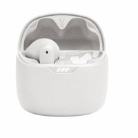 Bezdrôtové slúchadlá JBL Tune Flex TWS s potlačením hluku, nabíjacím puzdrom, biele – neúplné — USB-C kábel nie je súčasťou balenia (stav: pozri 2. obrázok) 1