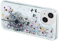 iPhone 13 Pillangós Virágos Glitteres Női Szilikon Védőtok 5