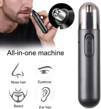 WENIVO Újratölthető Orr- és Fülszőrnyíró, IPX7 Vízálló Szemöldök és Arc Trimmelő, USB-C Töltés, 9000 RPM Motor, Férfiaknak és Nőknek 2