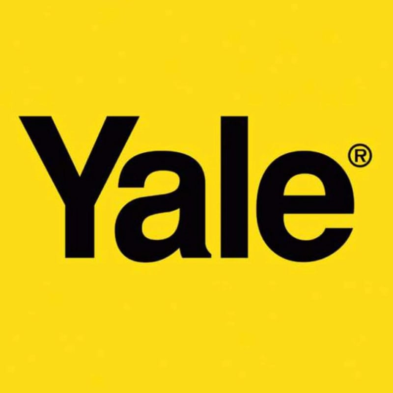 Yale 6500YGEC30INOX Keskeny Profilú Ajtózár - Rozsdamentes Acél, Háromponton Záródó, 30mm-es Entrada, Karos Kilinccsel, Modern Stílusú