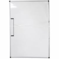 AmazonBasics Mágneses Fehértábla Alumínium Kerettel 120x90 cm - Tollcsipesszel — horpadt, gyűrött tábla, outlet 1