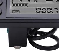 Yosoo S866 LCD kijelző e-kerékpárhoz - 24/36/48V, vízálló, USB-s, fekete 8