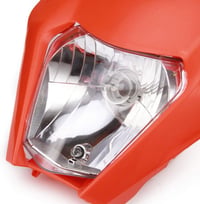Narancssárga LED fénymaszk motocross és enduro motorokhoz, ATV-hez 5