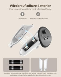 NexiGo LED-es töltőállomás Oculus Quest 3-hoz, Elite pánttal kompatibilis - Fehér 6