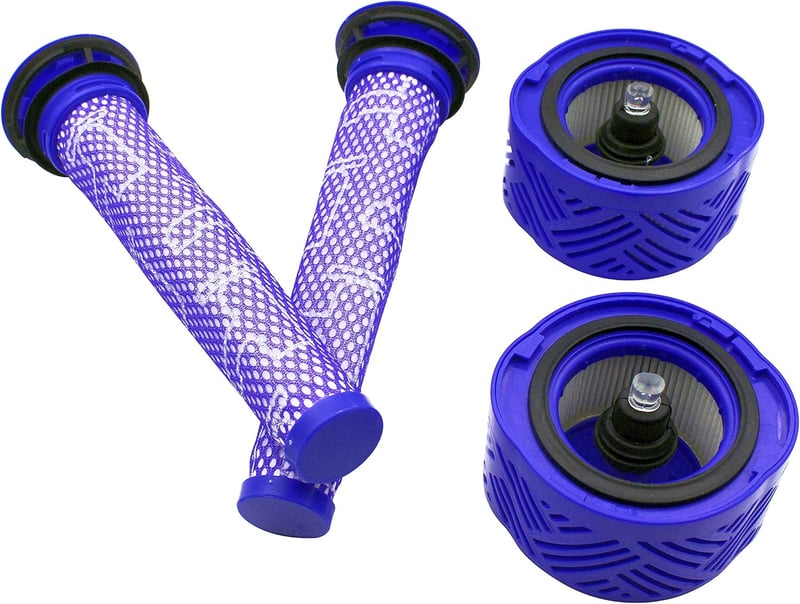 Dyson V6 kompatibilis porszívószűrő készlet - 2 elő- és 2 utószűrő