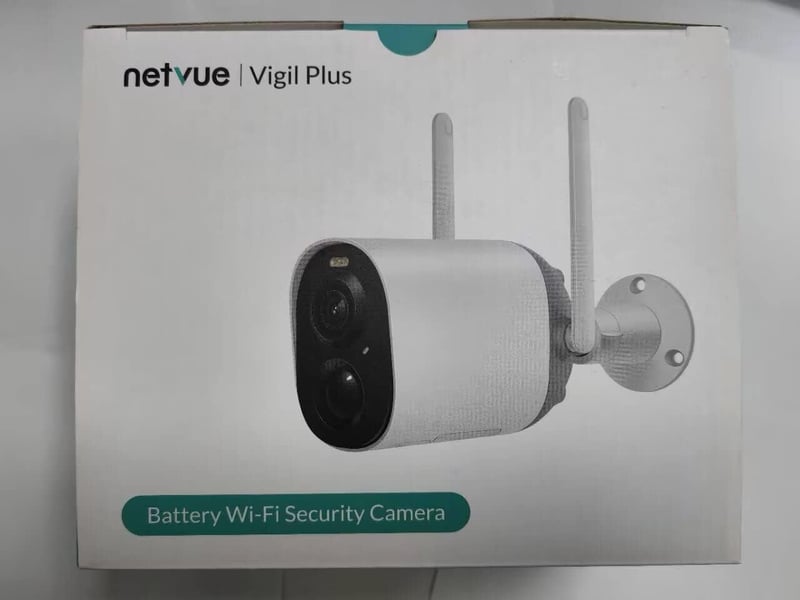 NETVUE 2K Akkus Kültéri WiFi Kamera Éjjellátással és Mozgásérzékelővel