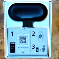 Sony WF-C710N True Wireless slušalice s tehnologijom uklanjanja buke, crne, upravljanje dodirom, višetočkovno povezivanje (Multipoint) — Nedostaje kabel za punjenje (stanje: vidi 2. sliku) 2