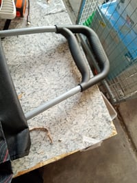Skladací nákupný vozík s chladiacou priehradkou, 4 kolieska, čierny so vzorom, 48 l, max. 15 kg — špinavé kolieska (stav: pozri 2. obrázok) 5