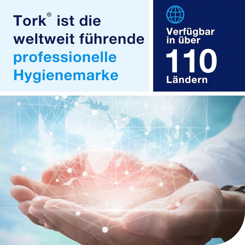 Tork Xpress Multifold kéztörlő papír - fehér, 1 rétegű, 20 csomag x 250 lap, H2 adagolórendszerhez, higiénikus, gazdaságos, élelmiszeripari 