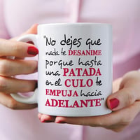 Motivációs MUGFFINS Bögre Spanyol Felirattal - 350 ml Kerámia 3
