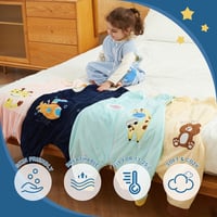 COOKY.D Baba Hálózsák Lábrésszel - Ujjatlan Kisgyermek Alvózsák 2.0 Tog, Fiúknak és Lányoknak, Tengeri Szörnyes Mintával, L/5-6 Éves Méret 6