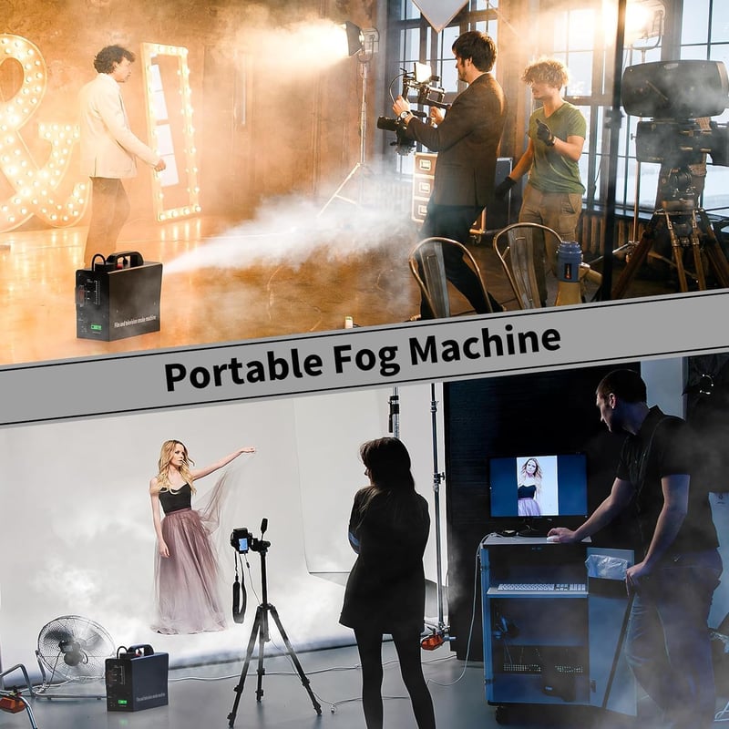 Propulsion Life Kézi Füstgép 400W Beépített Akkumulátor 21000mAh Színpad Film Parti