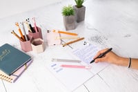 Sada zmizíkovateľných gélových pier Eberhard Faber Animal Erase It (panda, líška, leňochod) – modrá, 0,7 mm 3