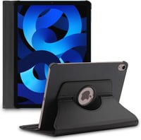 ebestStar iPad 10.9 2022 Forgatható Védőtok PU Bőr Állvánnyal Fekete 1