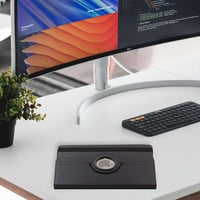 ebestStar iPad 10.9 2022 Forgatható Védőtok PU Bőr Állvánnyal Fekete 8