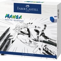 Sada na kreslenie Faber-Castell Manga Starter Set Pitt Artist Pen – 6-dielna súprava – 0,5 mm, bez tuhy (stav: pozri 2. obrázok) 1