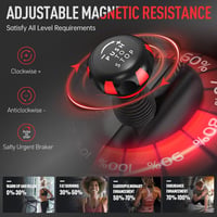 JOROTO X2PRO Bluetooth Szobakerékpár - 150kg Teherbírás, Mágneses Ellenállás 3