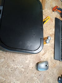 Amazon Basics kanta za smeće sa senzorom, 60 litara, nehrđajući čelik, pravokutna, srebrno-crna, 60 L — rabljeno (stanje: vidi 2. sliku) 2