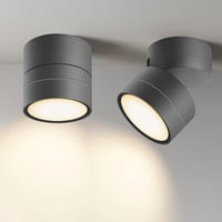 Spot de suprafață EBION GX53 antracit, rotativ la 90°, rezistent la apă IP54 1