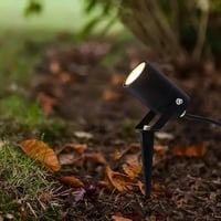 EBION Kerti Reflektorok Alumínium Házban, IP65 Vízálló Kültéri Spotlámpa GU10 Foglalattal, 35W 240V Terasz Fák Megvilágítása, 2 db 7