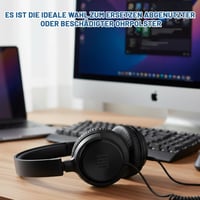 Ebksqs 2 bucăți pernițe de schimb pentru căști T500BT T450BT T510BT - Pernițe moi din spumă cu memorie și piele PU cu izolare fonică - Negru 6
