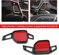 EBTOOLS Alumínium Váltófül Kormánykerék Paddle Shifter Bővítő Audi A3 S3 RS3 S4 RS4 S5 RS5 2008-2011 2 Darabos Készlet 2