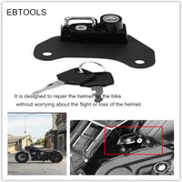 EBTOOLS Motoros Sisak Zár Alumínium 2 Kulccsal Indian Scout Bobber Sixty 2015-2018 Lopásvédelem Swing Bag Akasztó 3