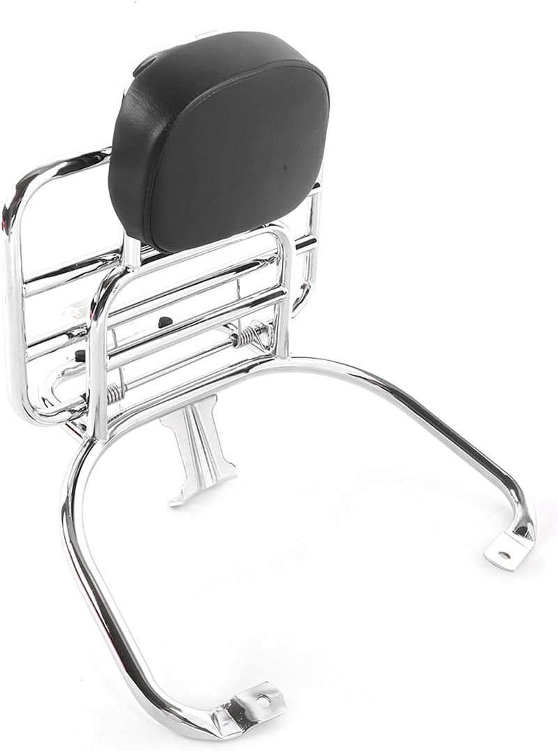 EBTOOLS Primavera 50 125 150 250 300 GTS csomagtartó ezüst párnázott háttámlával